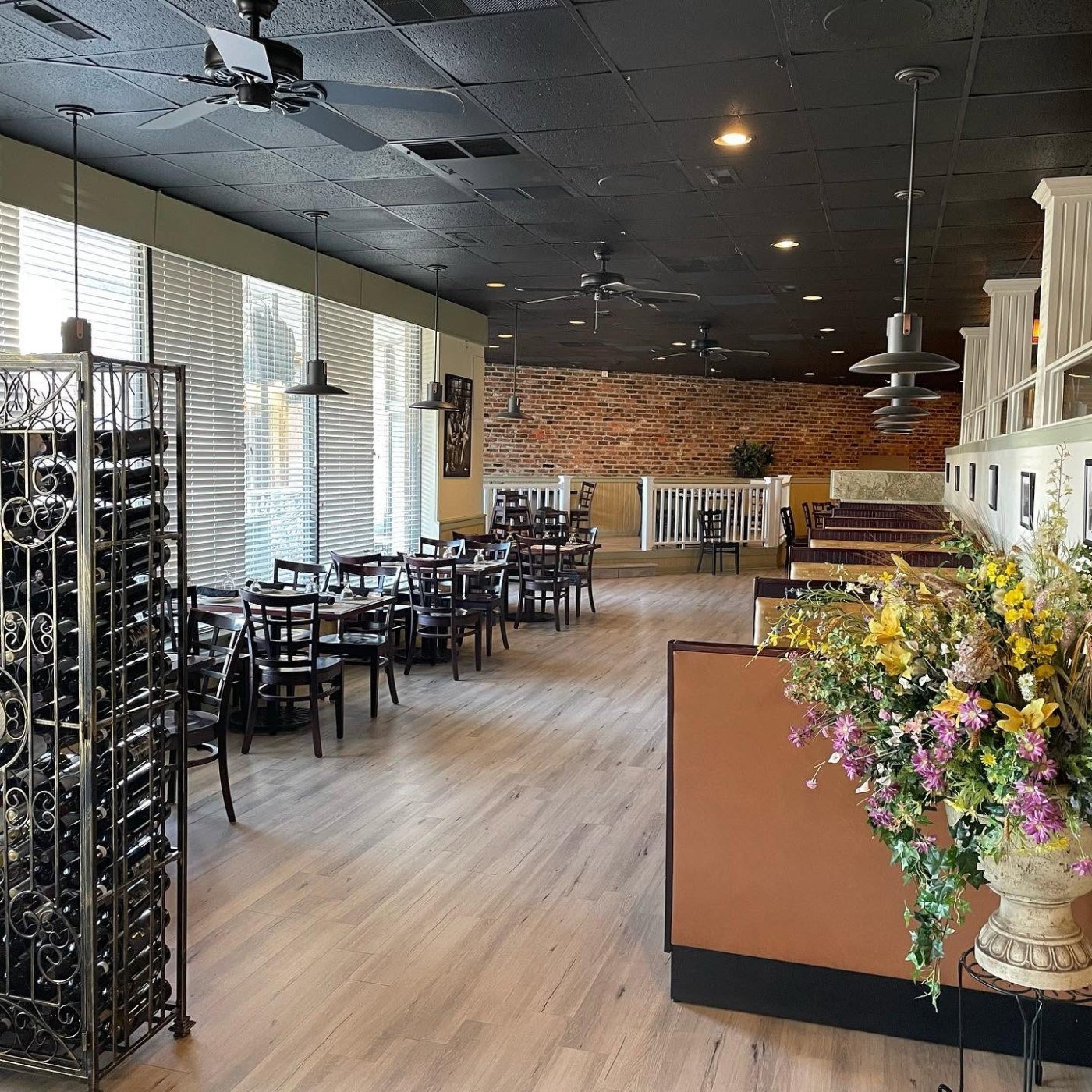 Dining room interior at Tuscany Ristorante
