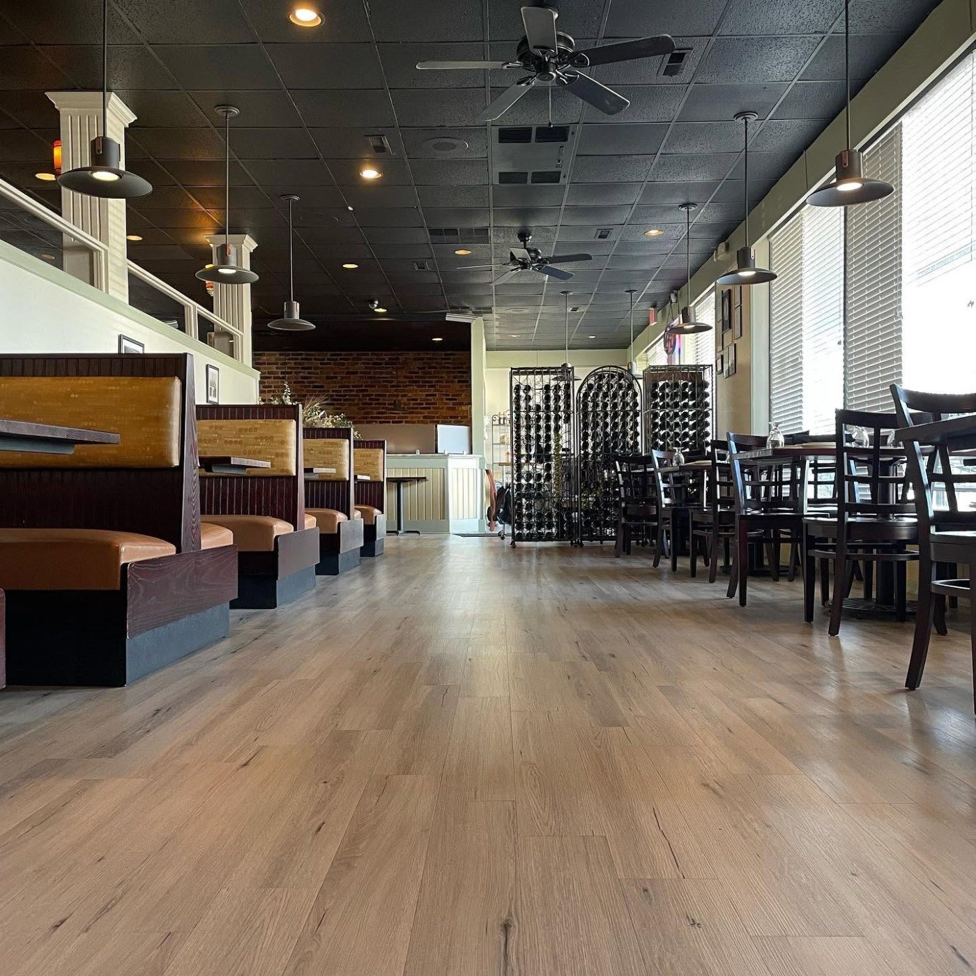 Interior seating at Tuscany Ristorante